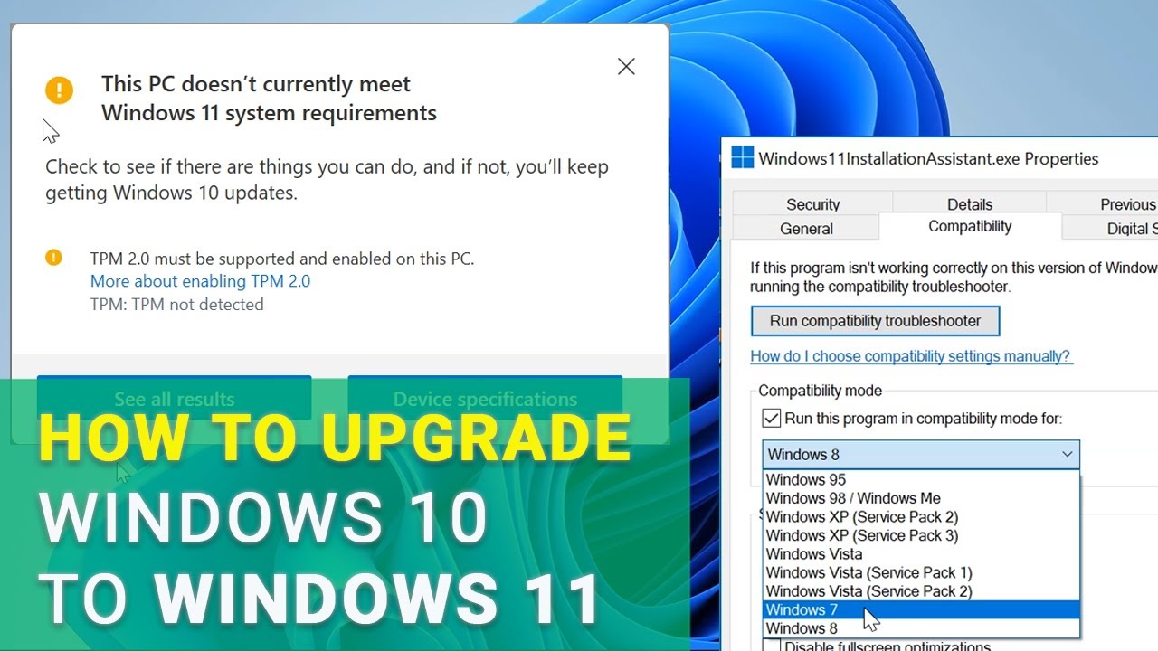 How to Upgrade Windows 10 to Windows 11 On a Compatible or Not Supported Computer Hetman Software