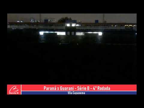 AO VIVO - Paraná x Guarani