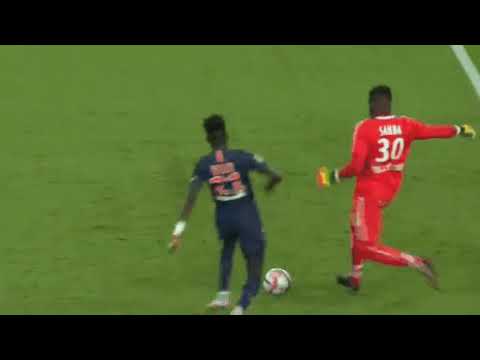 Timothy weah goal PSG vs Caen Ligue 1 2018
