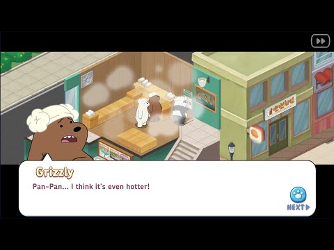 We Bare Bears Match3 Repairs #6 Downtown - Experience A Korean Spa
