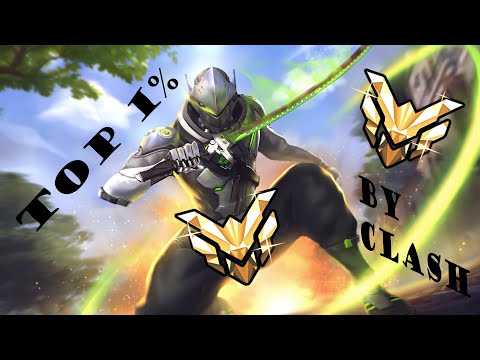Overwatch top 1% Genji/Widow montage by Clash - "Lone digger montage"