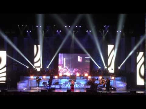 Drummer Dave Haddad with Googoosh at Nokia Theater 10/27/2012 - Kavir & Talagh