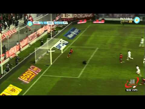 GOL DE MANSILLA - INDEPENDIENTE 1 QUILMES 1 - FECHA 6 (09 09 2012)