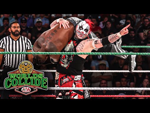 Pagano & Psycho Clown vs. Kofi Kingston & Grayson Waller: Worlds Collide 2025 highlights