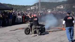 preview picture of video 'HD Fire Burnout - Rat Rally 2014'