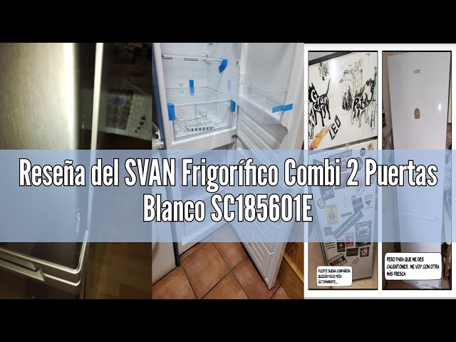 Vídeo relacionado con Svan Frigorífico Combi 2 Puertas Inox SC185603ENFX. Capacidad 293 Litros, No Frost, Multi AirFlow, Puerta Reversible, Bajo Nivel Sonoro, Eficiencia Energética Clase E