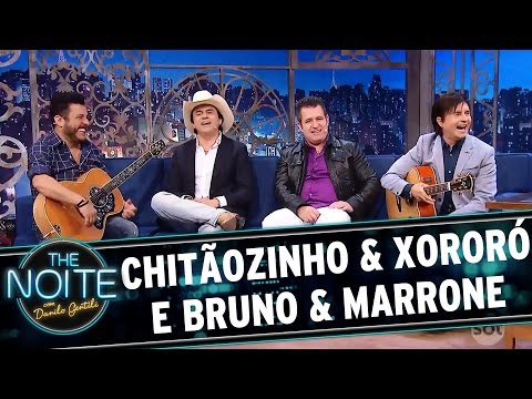 The Noite (16/11/16) - Entrevista com Chitãozinho & Xororó e Bruno & Marrone