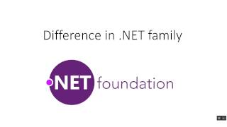 Difference in .NET Family