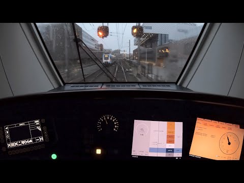 Amersfoort Vathorst - Amsterdam TRAIN DRIVER'S POV SLT 26sep 2020