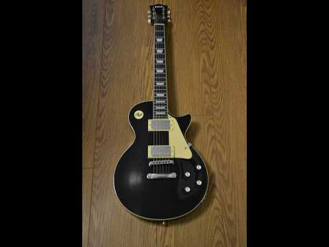 Canadian LyxPro SB LP Style Guitar, 2 Humbuckers, Gloss Black image 10