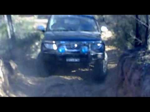 D40 Navara Off road @ river island NSW