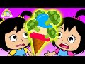 Best Nursery Rhymes For Kids Learn Alphabet With EK Doodles Broccoli Ice Cream ABC Song