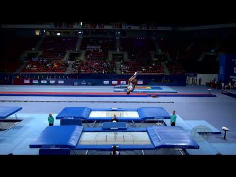 GESSWEIN Tim-Oliver (GER) M - 2022 Trampoline Worlds, Sofia (BUL) - Q Trampoline Exercise 2