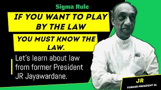 Download lagu I TRY TO MAKE THE RULES MYSELF - JR JAYAWARDENE - FORMER PRESIDENT IN SRI LANKA | Sigma Rule #11 mp3