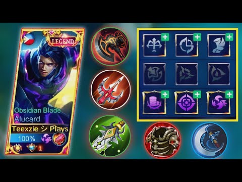 Teexzie is Back!! Top Global Alucard Best Build and Emblem For Autowin!! | MLBB