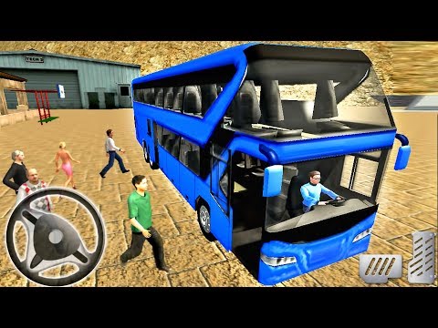 Mountain Bus Driver Simulator 2019: Uphill Offroad Bus - Android GamePlay