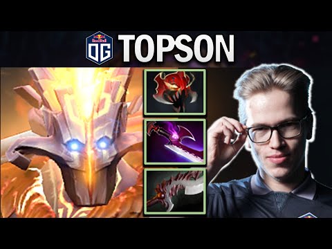 OG.TOPSON JUGGERNAUT DEFEATING SUMAIL - DOTA 2 7.24 GAMEPLAY