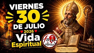 Lecturas Bíblicas y Oración de Hoy | Jueves 30 de Julio