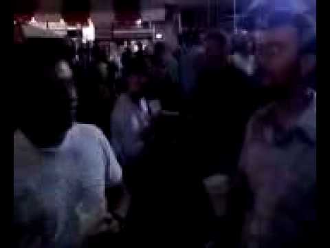 Two drunk guys arguing about cgi