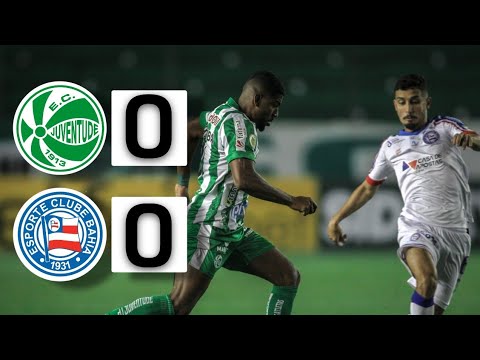 Juventude 0X0 Bahia | A água começa a bater no pescoço...