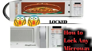 How To Enable Child Lock In Any Microwave || Whirpool Magicook 20Ltrs Solo White Colour Microwave