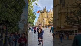 📍SEVILLE 🇪🇦 December Walk - Andalusia´s Beautiful Holiday Destination - Christmas in Spain✨️ #4k