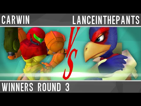 Everybody Hates Jigglypuff: Melee Singles - Carwin (Samus/Sheik) vs. LanceInThePants (Falco) - Wr3