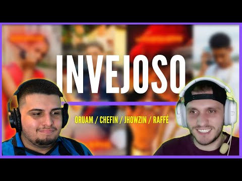 A ESTOURADA DA VEZ! | "INVEJOSO" - Oruam / Chefin / Jhowzin / Raffé (Prod. Bune) | REACT + ANÁLISE
