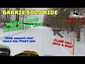 Barrie Solo Ride | Horseshoe Valley for Lunch | OPP Stop on the Trail | Almost hit a bird!