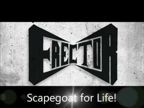 Scapegoat for Life online metal music video by ERECTOR