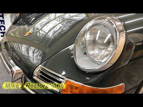 Restoring Porsche Lights: Part-2 Headlights!  Video 73