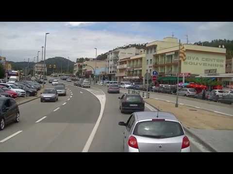 Ein mal durch La Jonquera, Spanien mit dem LKW , 2 nutten.