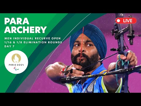 Para Archery - Men's Individual Recurve Open 1/16 & 1/8 Elimination Rounds | Day 7
