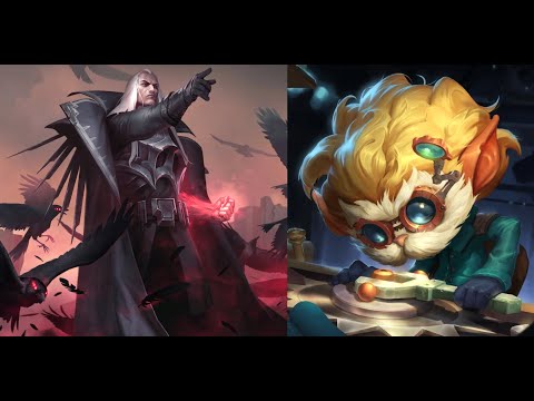Heimerdinger (3 star - with Epic Relics) vs Swain - Legends of Runeterra