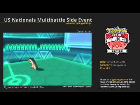 US Nationals Multibattle Side Event Round 1 - R_Inanimate & Team Rocket Elite vs Devan & Ian