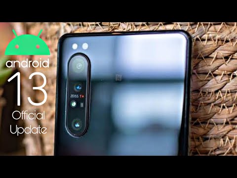 Sony Xperia 1 II Android 13 Update