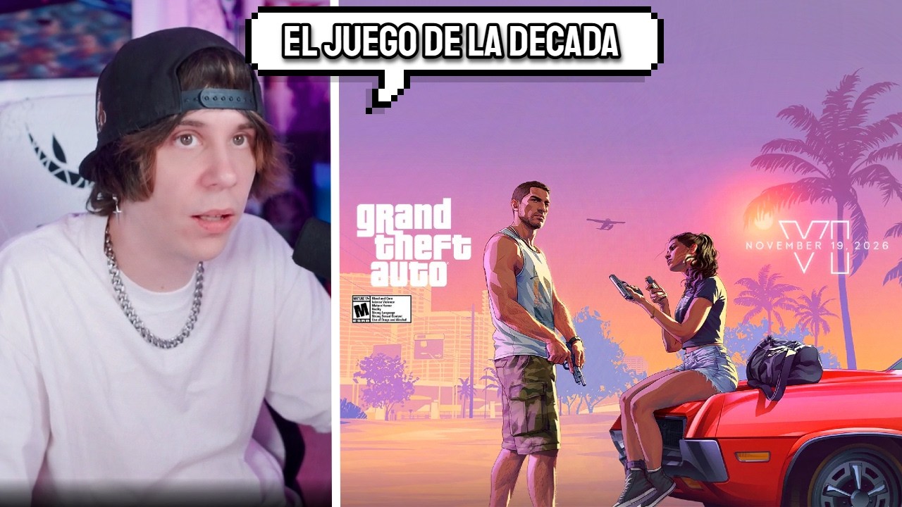 Rubius Reacciona a GTA 6 trailer de lanzamiento