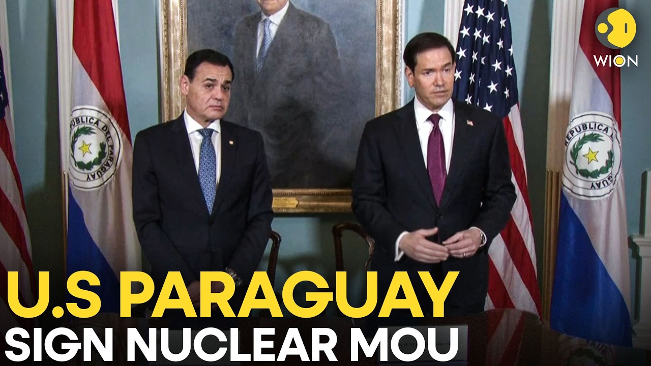 LIVE: US Secretary Marco Rubio Signs Nuclear MOU With Paraguay's Vice President | WION LIVE