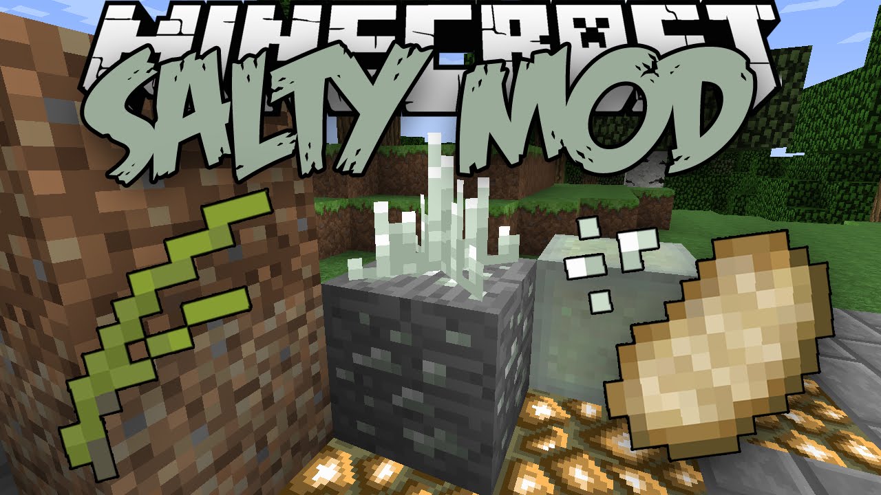 Minecraft Mod | Salty Mod (Hypertention at its finest!) | 1.7.10