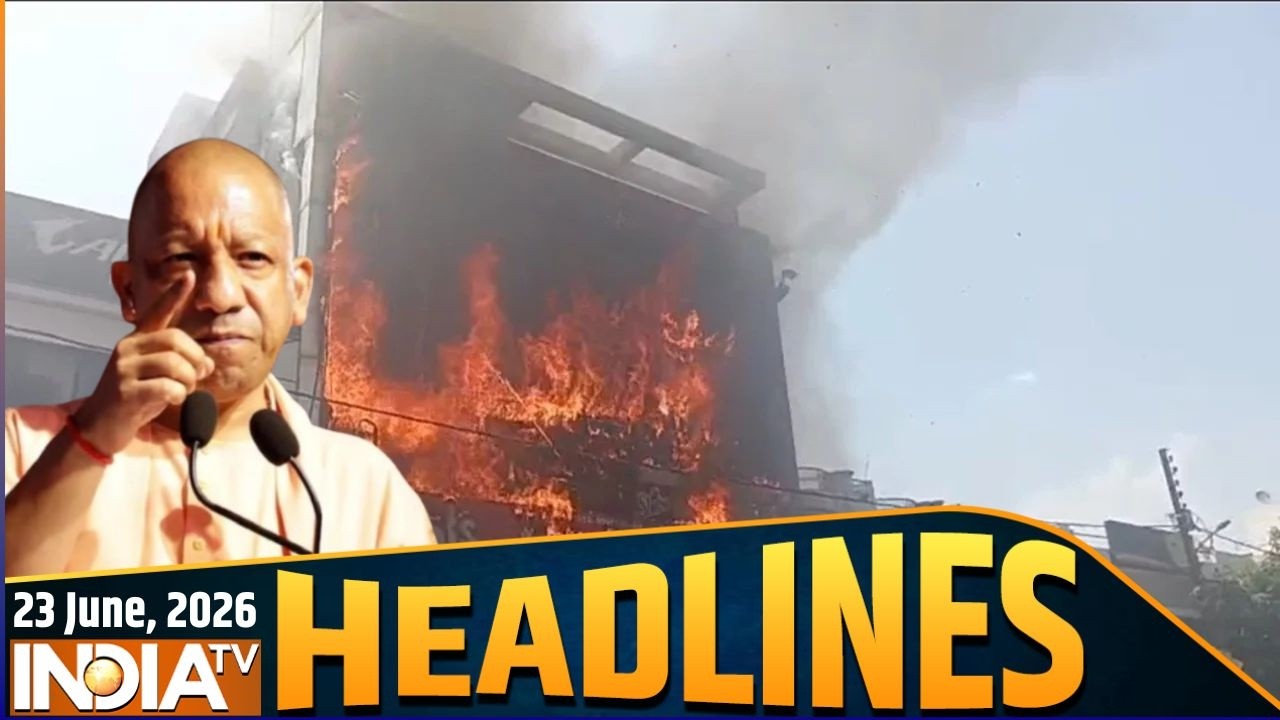 Headlines: सुबह की बड़ी खबरें | CM Yogi Action On Lucknow Fire | Ram Mandir Donation | Shiv Sena UBT