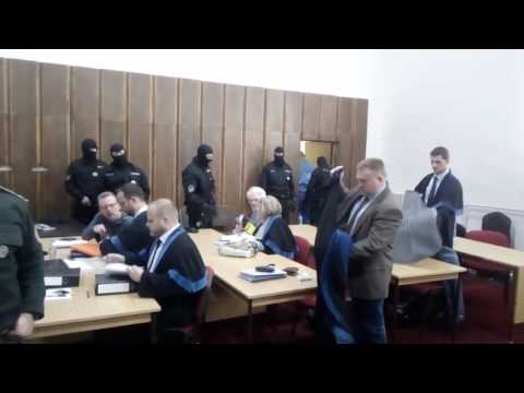 Róbert Lališ alias Kýbel na pojednavaní na Špecializovanom trestnom súde