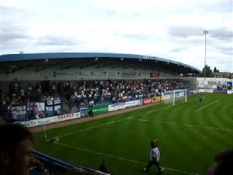 AFC Telford United Vs Blyth Spartans oh when the whites go marching in.