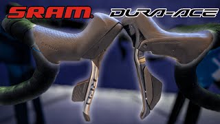 Dura Ace 9270 vs Sram Red AXS Shifting Tested and Compared #cycling #sram #shimano