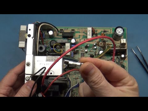 19" K7000 Arcade Monitor Chassis Repair - 15-Amp Fuse Causes Issues & Insulators Are Important!