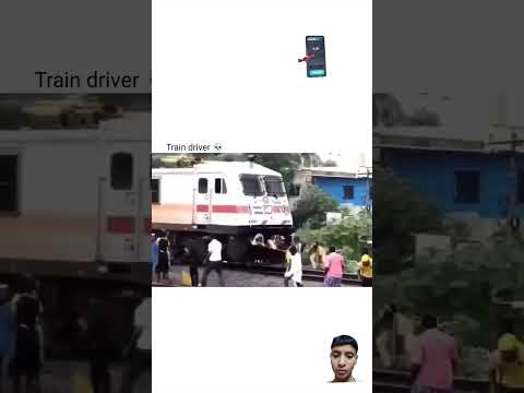 Train driver Attitude. Indian railway #train .Don't play with train driver.