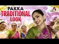 Getting Ready In A Pakka Traditional Look Nakshathra Nagesh