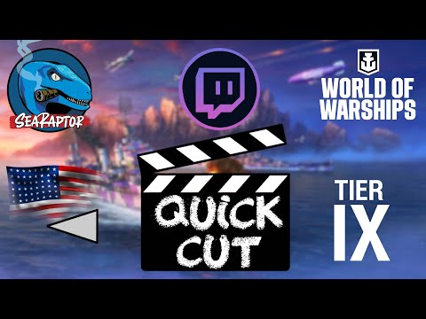 World of Warships - Quick Cut: Tier IX Premium American Destroyer USS Johnston (Gun Build)