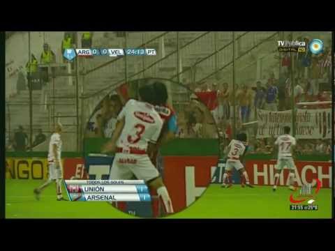 Expulsión de Lugüercio luego que le tocan la cola - Unión 1 - Arsenal 1