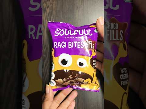 #tata #soulfull #delicious #millets #ragi #bites #choco #fills #cream #filling #chocolatey #shorts