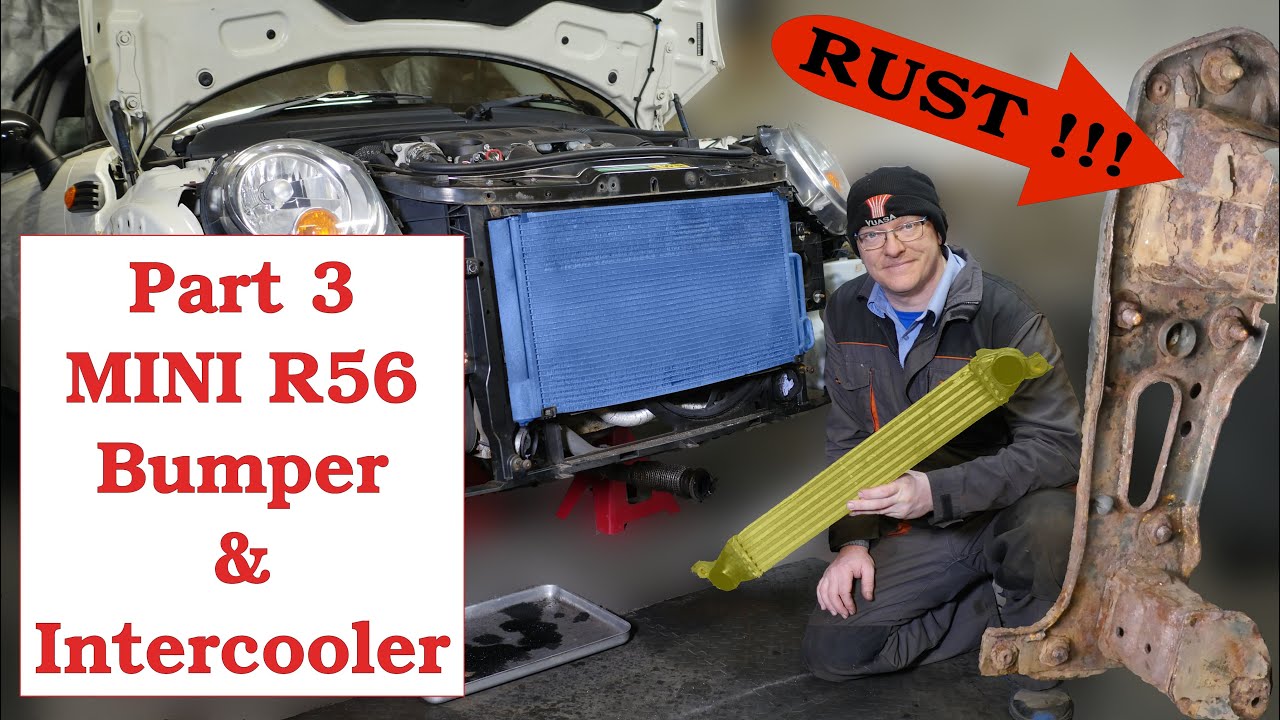 Removing the Bumper, Wheel Arch Liners & Intercooler on a 2009 R56 MINI Cooper Diesel - Part 3 🚗
